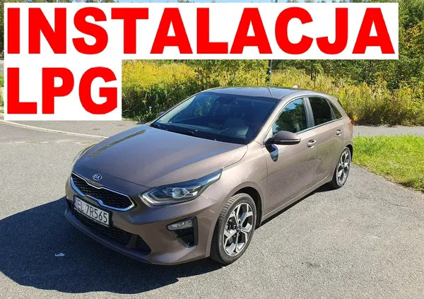 mazowieckie Kia Ceed cena 68000 przebieg: 40000, rok produkcji 2018 z Łódź